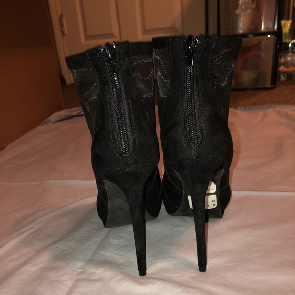 Black lace stiletto - Picture 4 of 4